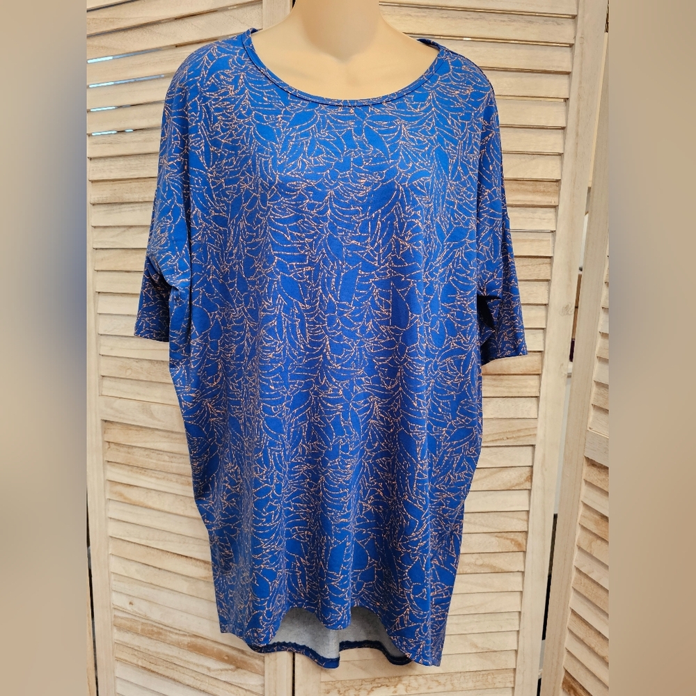 LuLaRoe Women's Oversized Tunic Shirt Top sz M